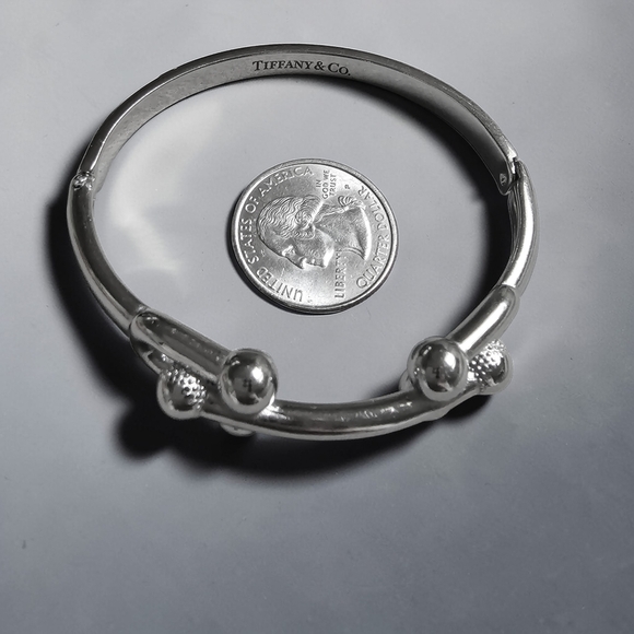 Silver Hardware Bangle - Picture 6 of 6